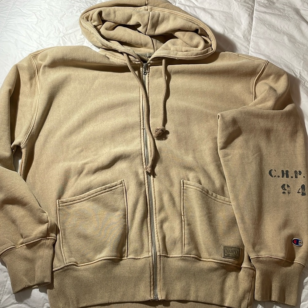 Champion zip up hoodie jacket